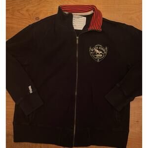 Vintage Rocawear Mens Sweater Jacket Black Kings Of New York Series 1 Sz XL